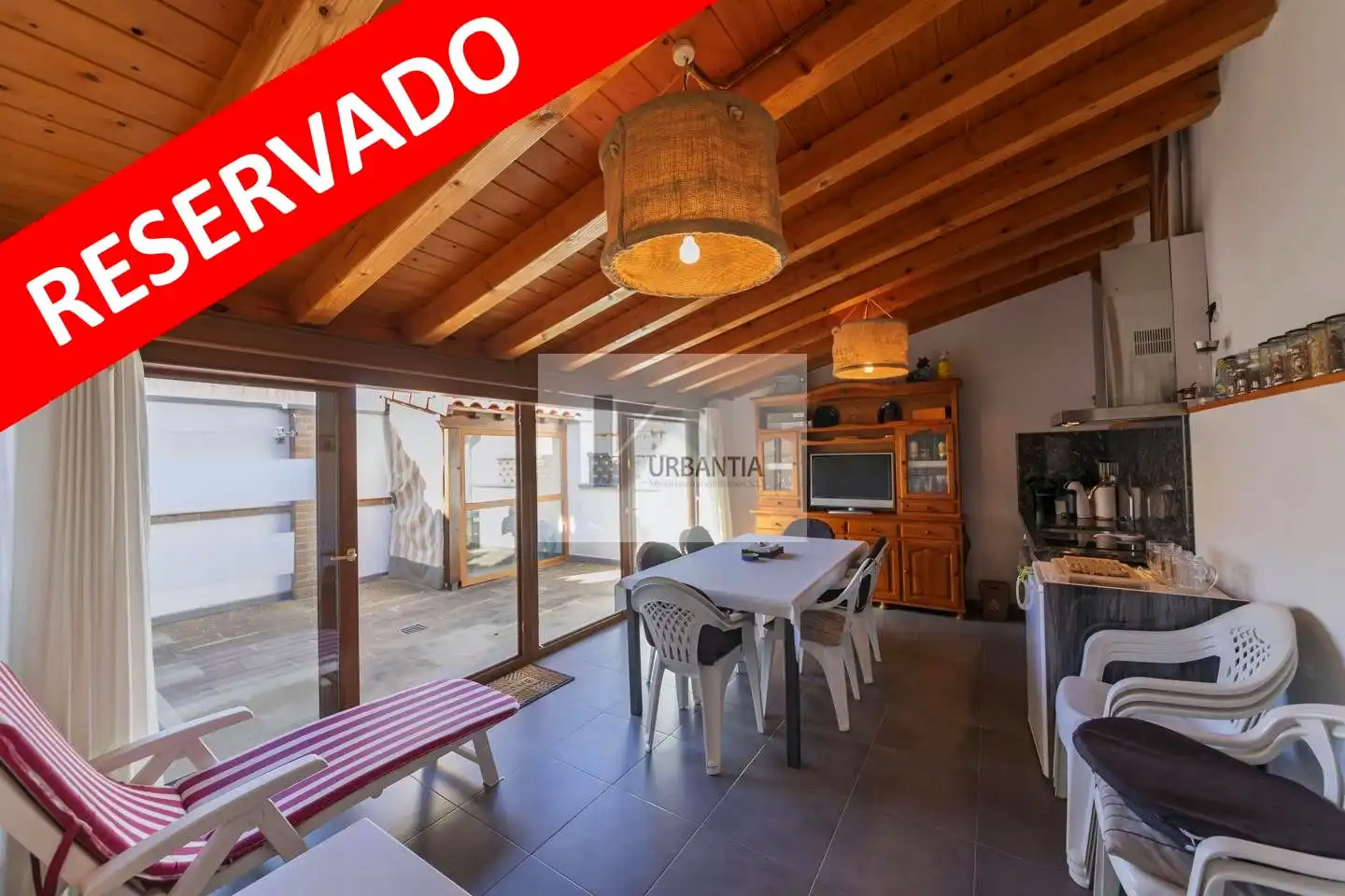 Jardín de Casa o chalet en venta en Sangüesa / Zangoza con Calefacción y Terraza