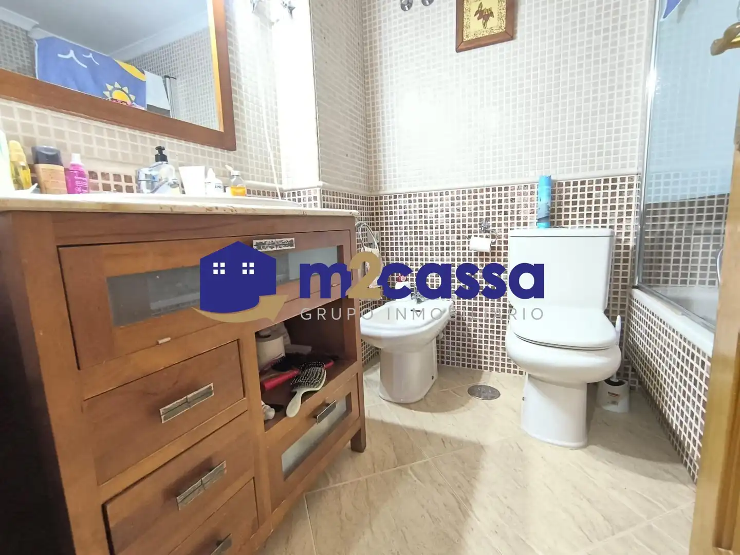 Bathroom of Flat for sale in Lorca  with Air Conditioner and Storage room