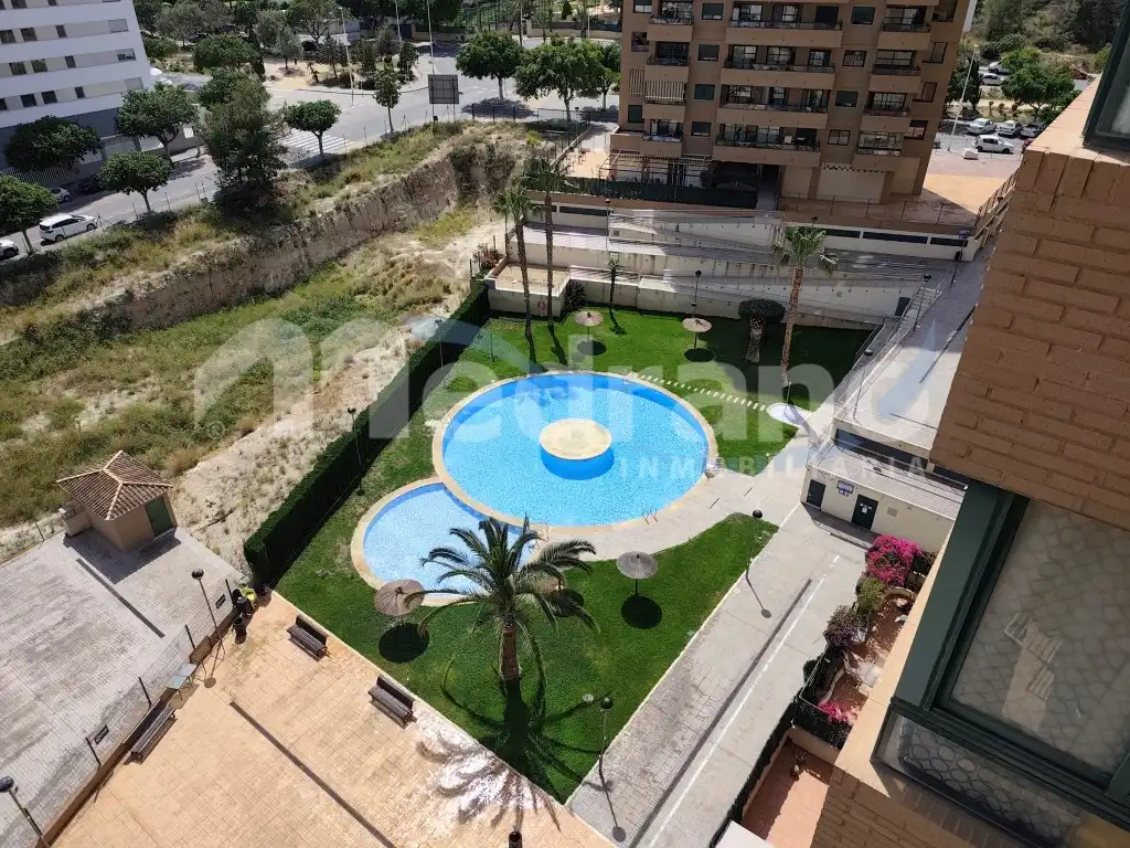 Piscina de Piso en venta en Villajoyosa / La Vila Joiosa con Aire acondicionado, Calefacción y Jardín privado