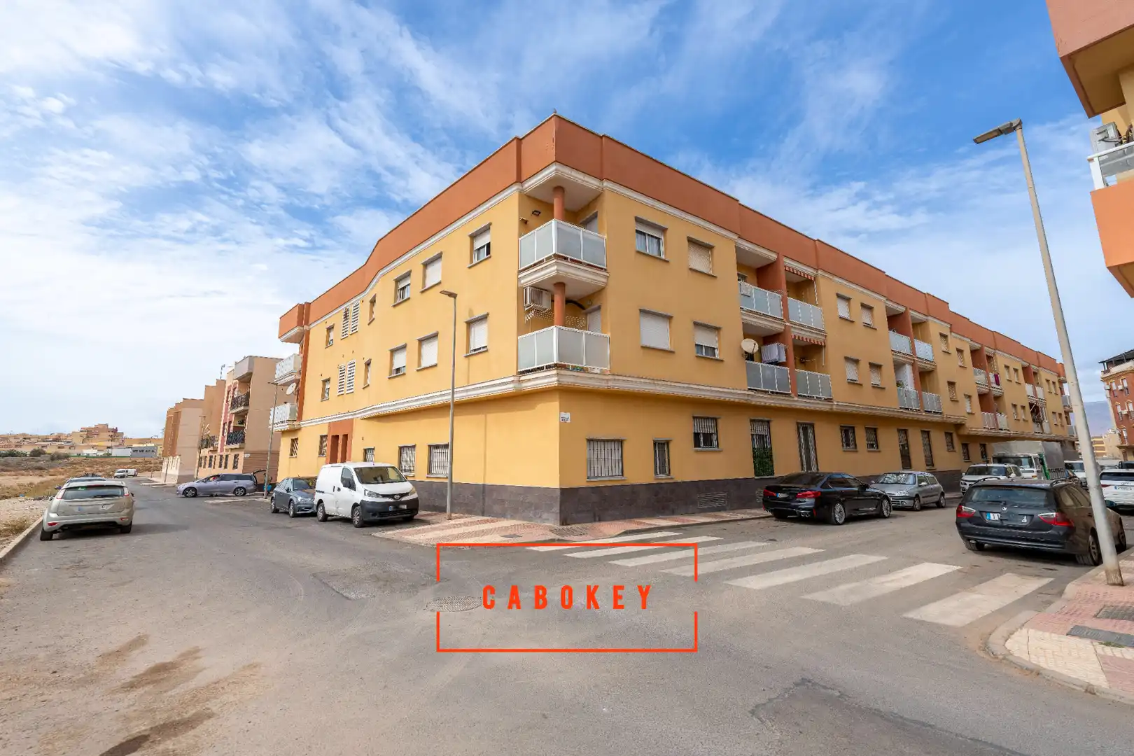 Exterior view of Flat for sale in Roquetas de Mar  with Air Conditioner, Heating and Terrace