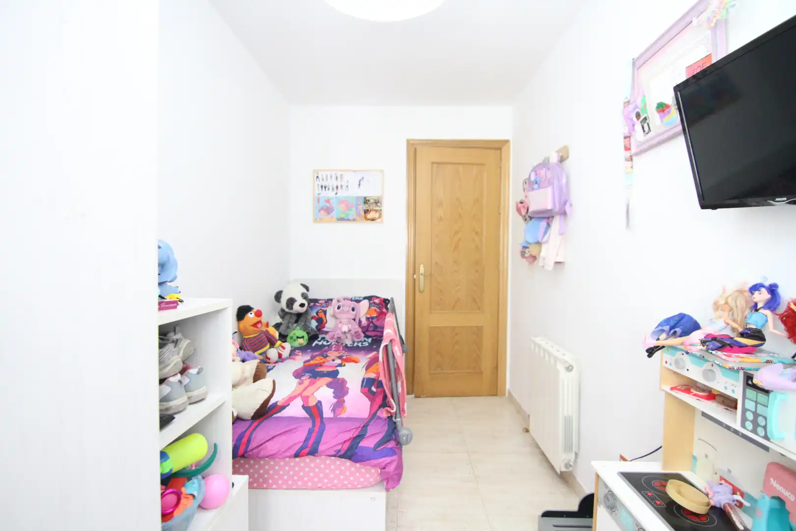 Schlafzimmer von Wohnung zum Verkauf in Olesa de Montserrat mit Klimaanlage, Heizung und Ofen