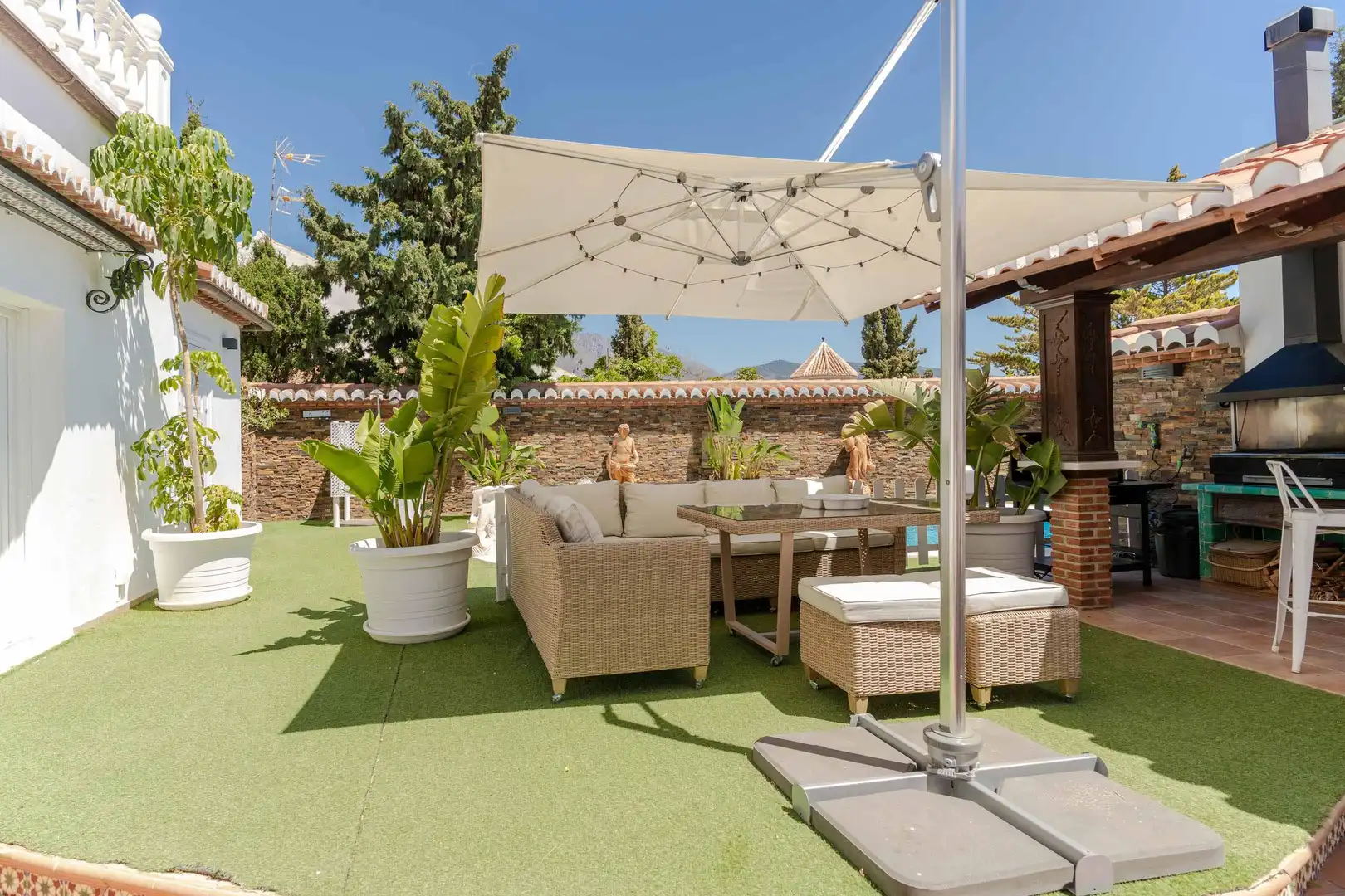 Terraza de Casa o chalet en venta en Motril con Aire acondicionado y Jardín privado