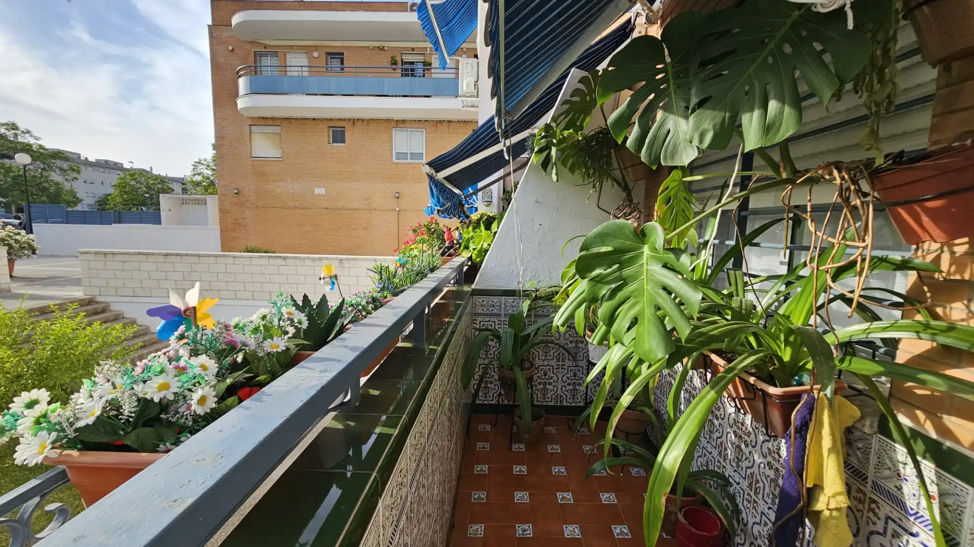 Balcony of Flat for sale in Jerez de la Frontera  with Air Conditioner, Terrace and Storage room