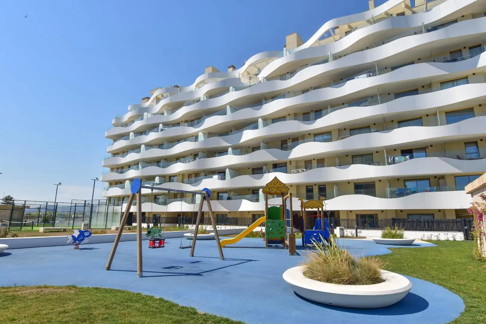 Vista exterior de Apartament de lloguer en El Puig de Santa Maria amb Calefacció, Jardí privat i Terrassa