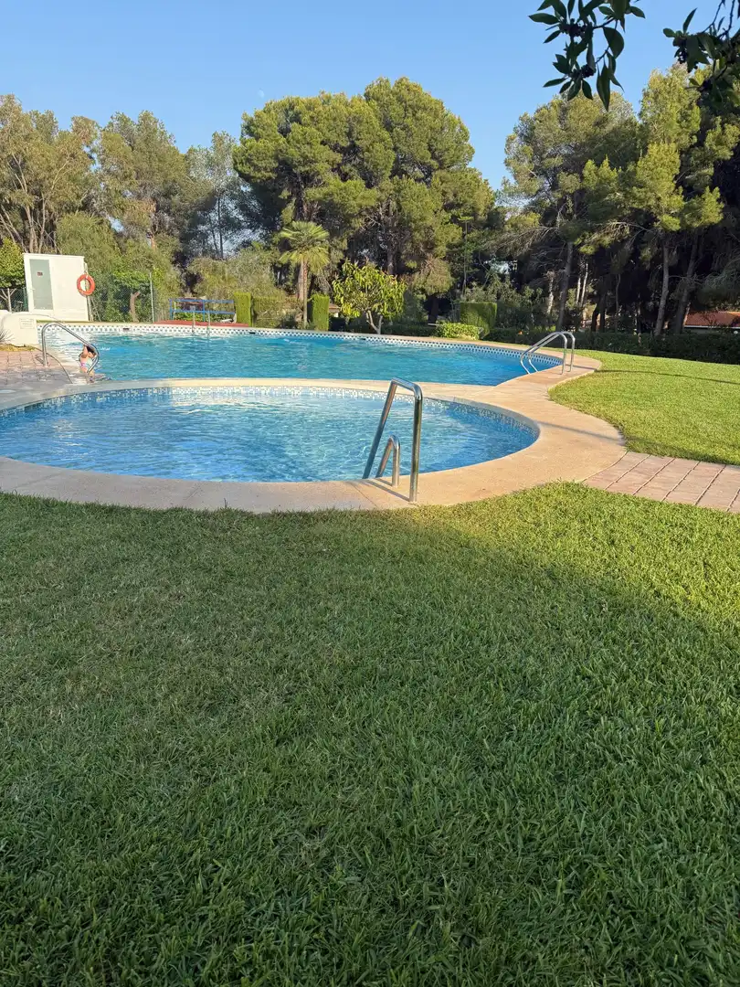 Swimming pool of Detached homes for sale in La Nucia  with Air Conditioner, Heating and Private garden