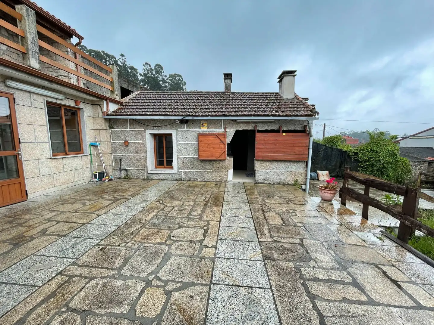 Vista exterior de Casa o chalet en venta en Vilagarcía de Arousa con Jardín privado, Terraza y Trastero