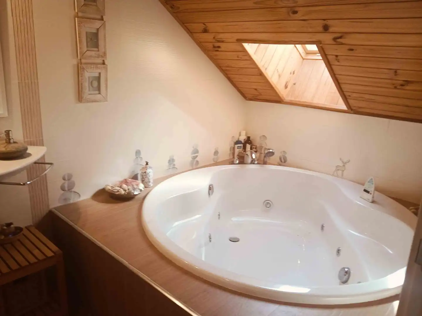 Baño de Casa adosada en venta en María de Huerva con Calefacción, Terraza y Trastero
