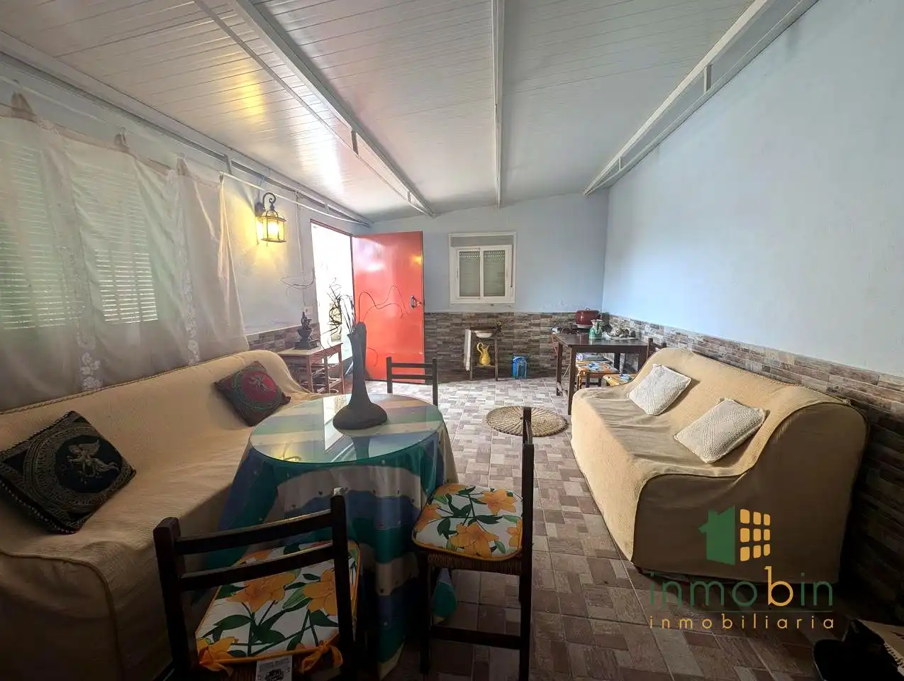 Sala de estar de Finca rústica en venta en Don Benito con Jardín privado y Piscina