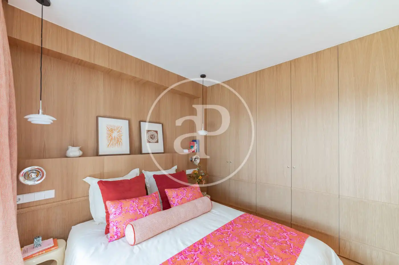 Schlafzimmer von Wohnung zum Verkauf in Madrid mit Klimaanlage, Heizung und Terrasse
