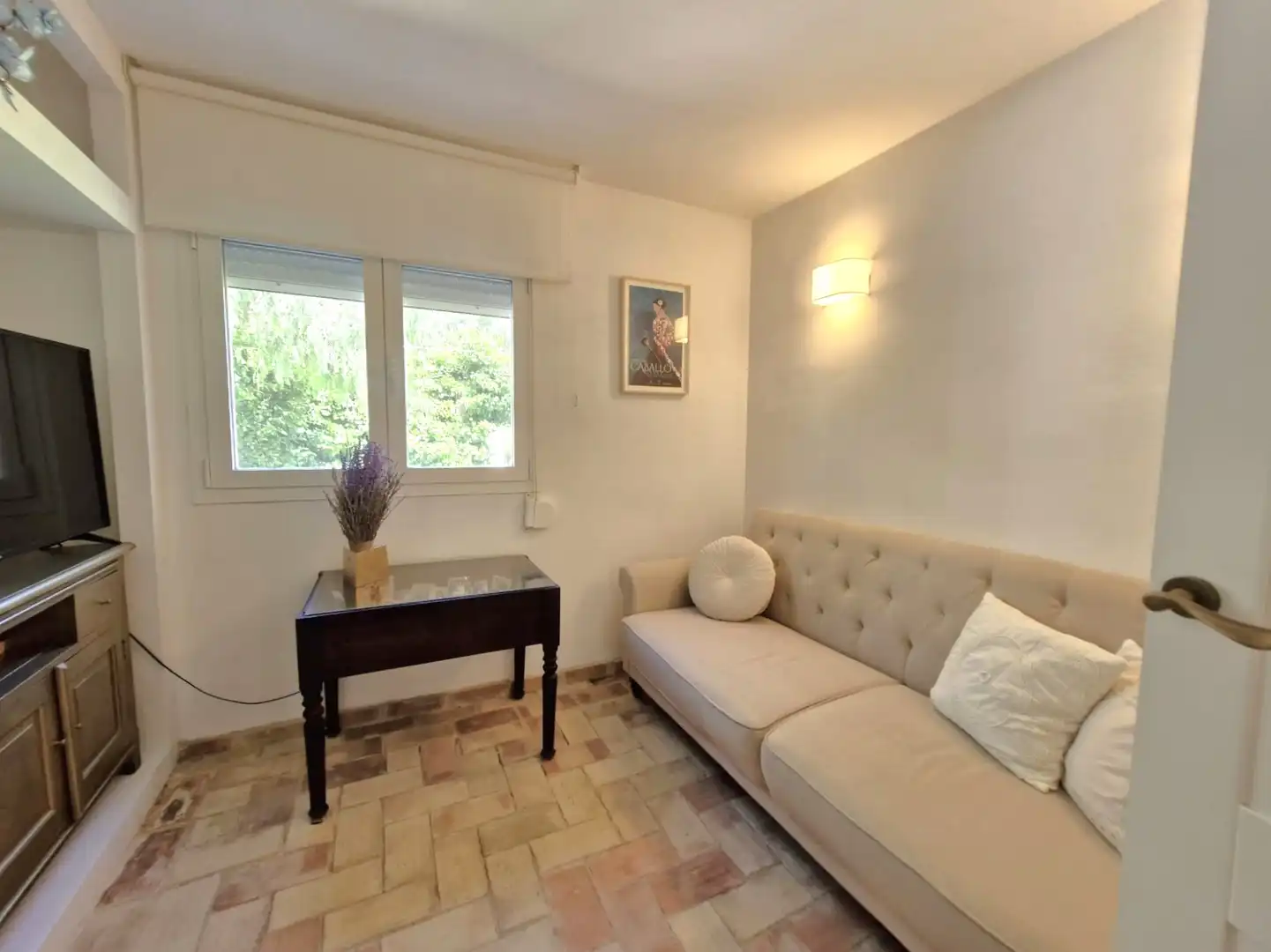 Sala d'estar de Casa o xalet en venda en Náquera amb Aire condicionat, Jardí privat i Terrassa