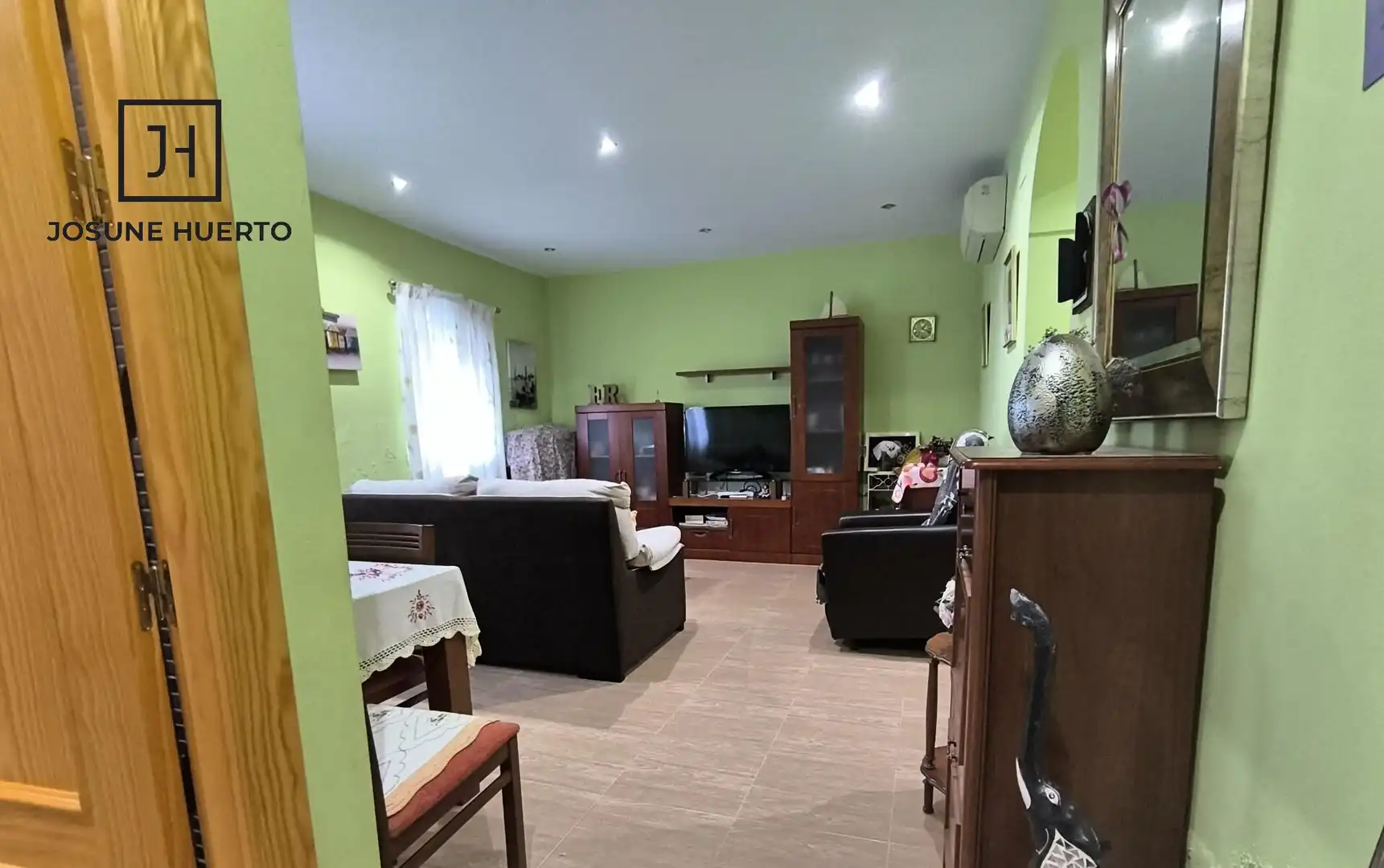 Wohnzimmer von Haus oder Chalet zum Verkauf in Zalamea de la Serena mit Klimaanlage und Heizung