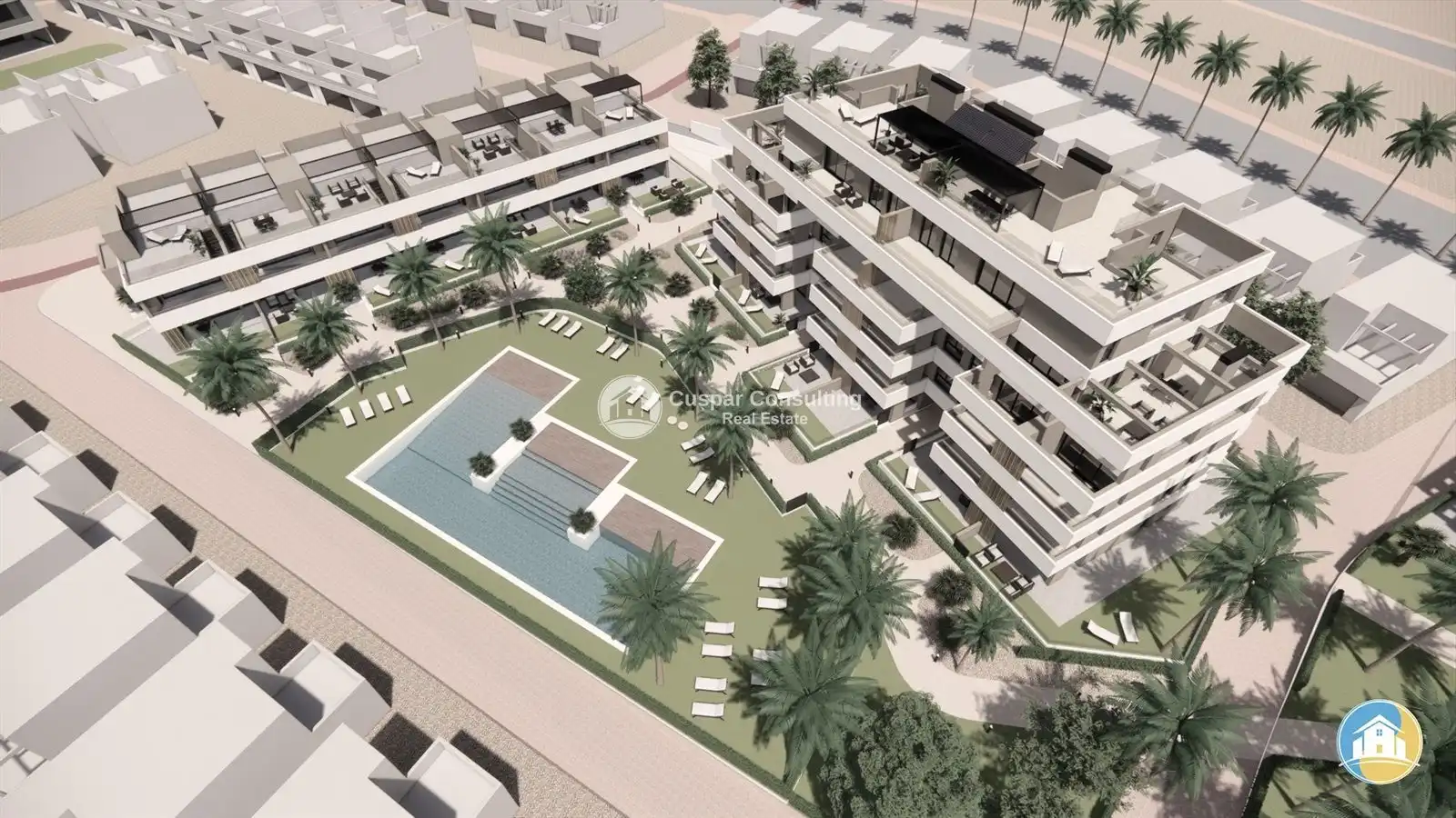 Apartament amb piscina en venda a Severo Ochoa, imagen 4