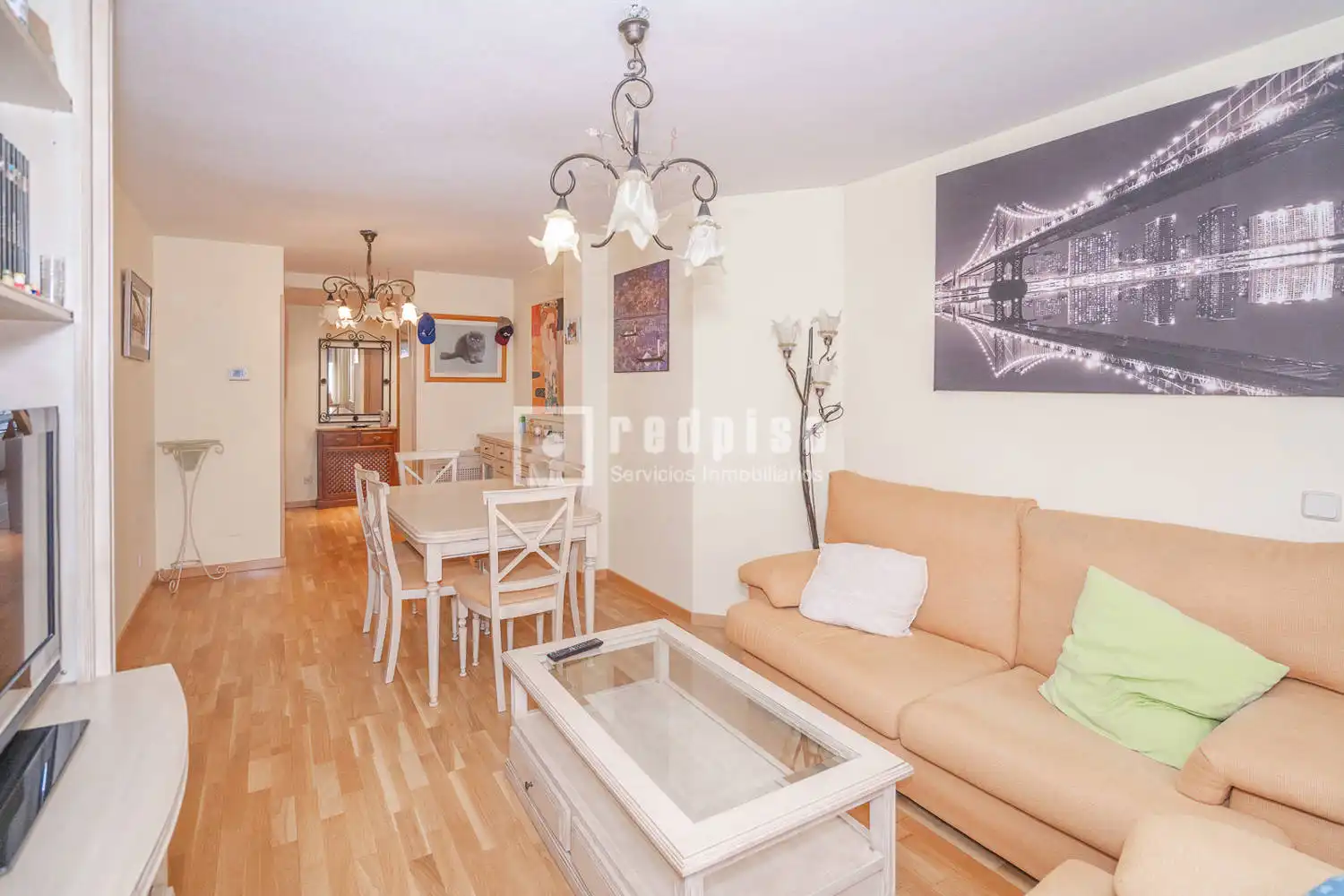 Sala de estar de Piso en venta en Humanes de Madrid con Aire acondicionado y Calefacción