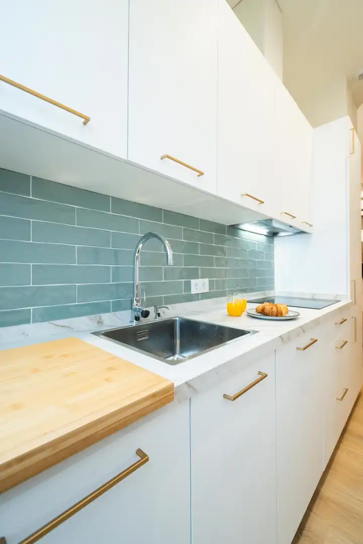 Cocina de Piso de alquiler en Sevilla con Aire acondicionado, Calefacción y Amueblado