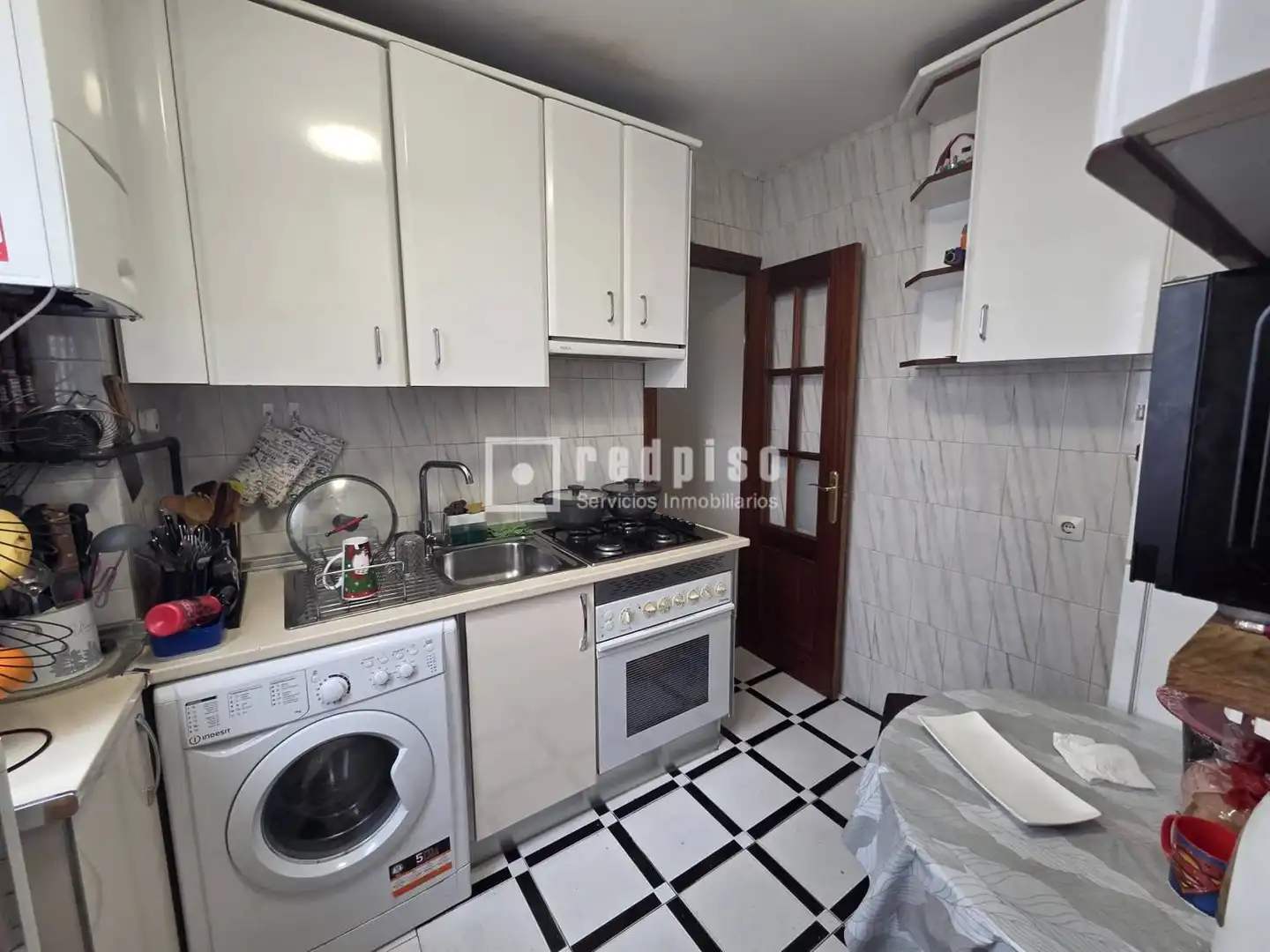 Küche von Wohnung zum Verkauf in Madrid mit Heizung und Terrasse