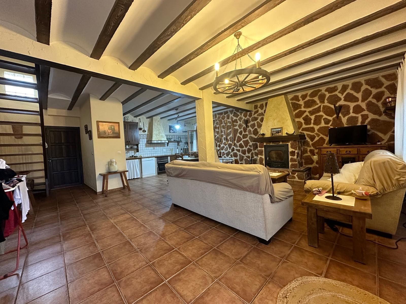 Sala d'estar de Casa o xalet en venda en Moratalla amb Aire condicionat, Calefacció i Terrassa