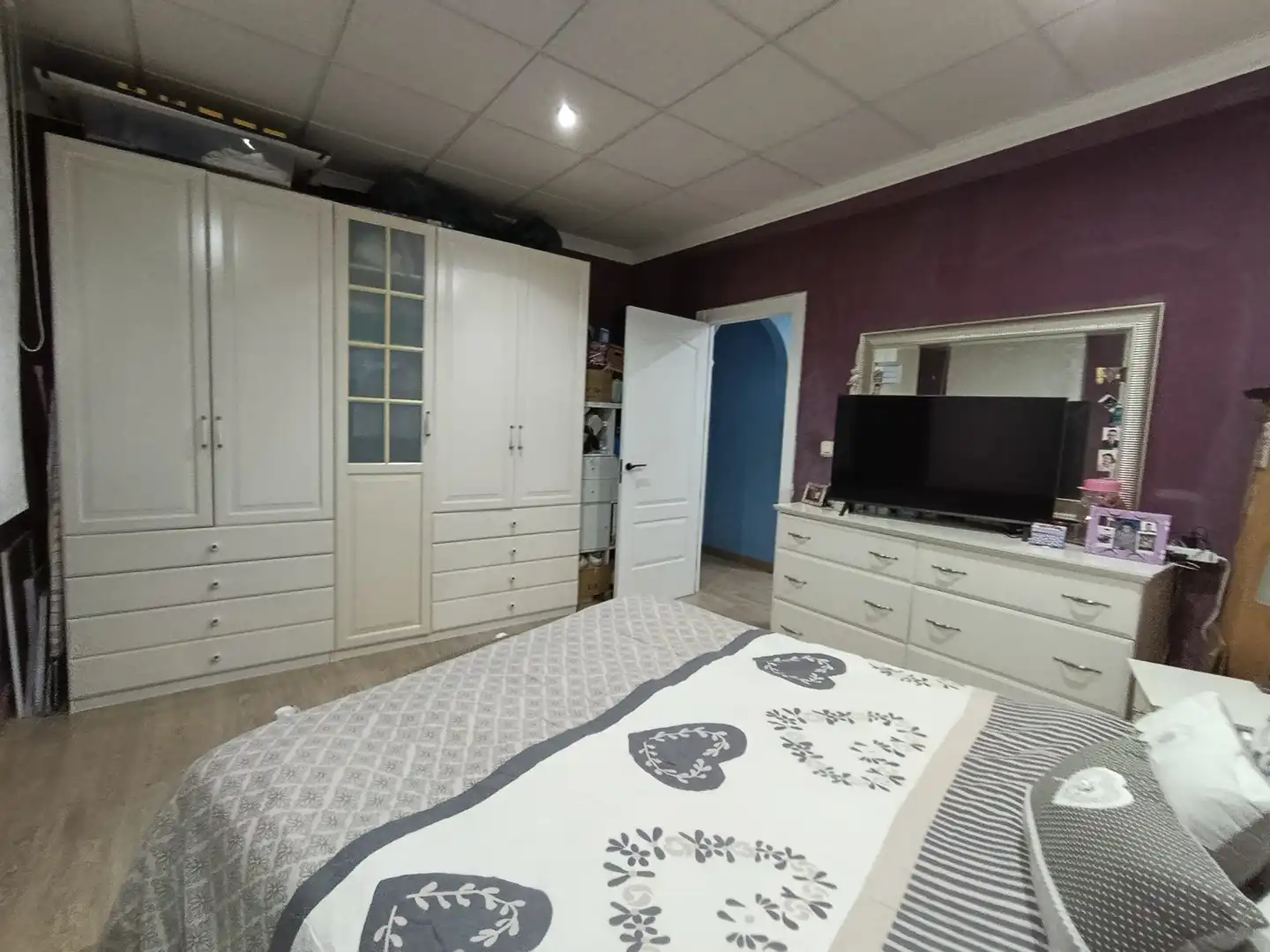 Schlafzimmer von Wohnung zum Verkauf in Benavente mit Heizung, Parkett und Möbliert