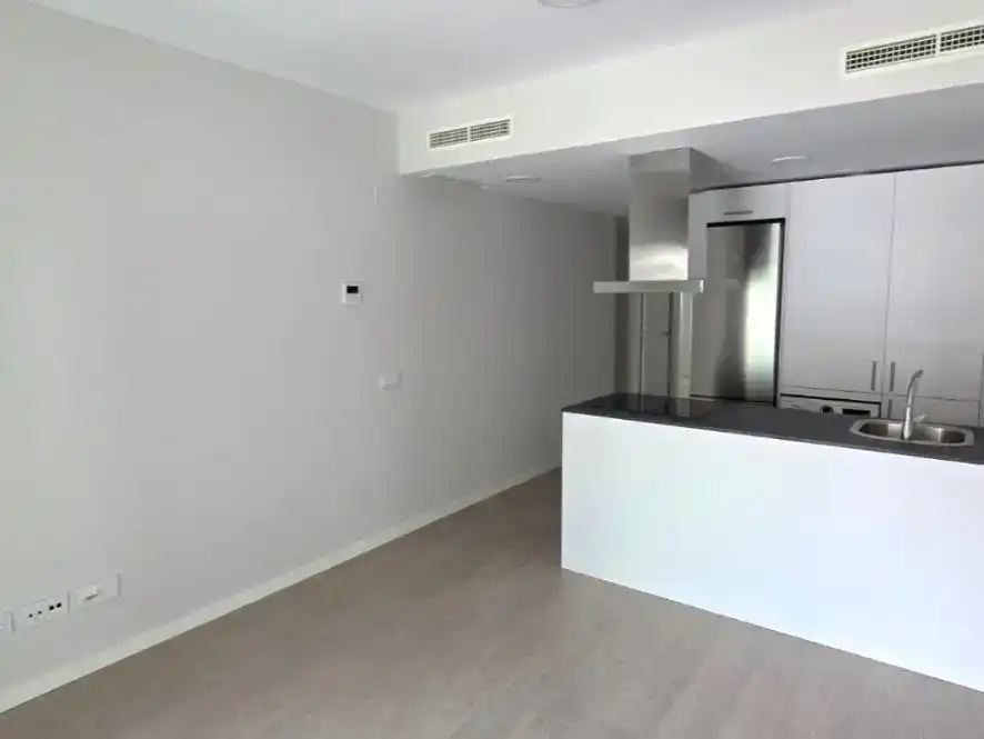 Kitchen of Flat for rent in Mijas  with Air Conditioner, Private garden and Storage room