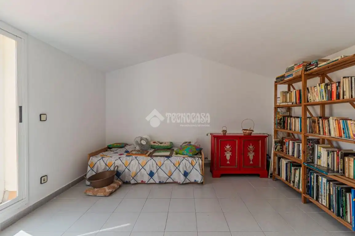 Bedroom of Houses for rent in Sant Cugat del Vallès  with Air Conditioner, Terrace and Balcony