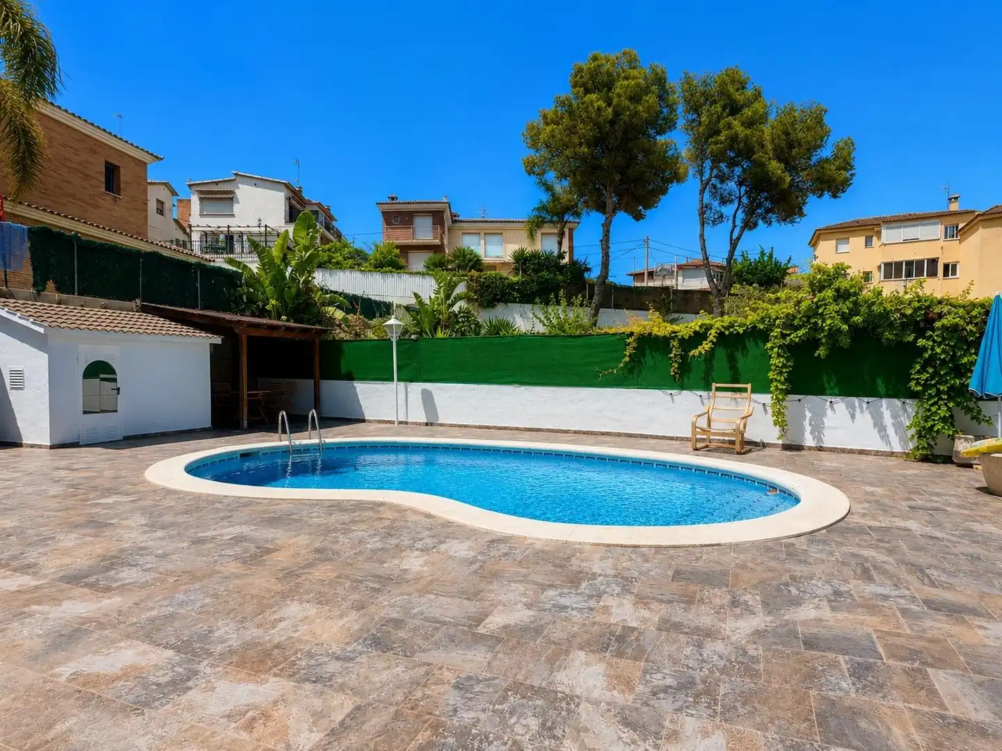 Piscina de Casa o chalet en venta en Calafell con Aire acondicionado, Calefacción y Jardín privado