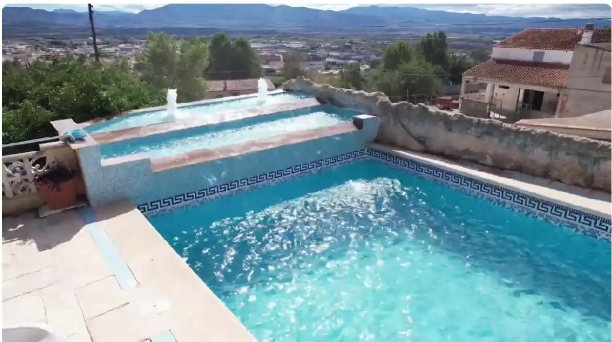 Piscina de Casa o chalet en venta en Benigànim con Piscina