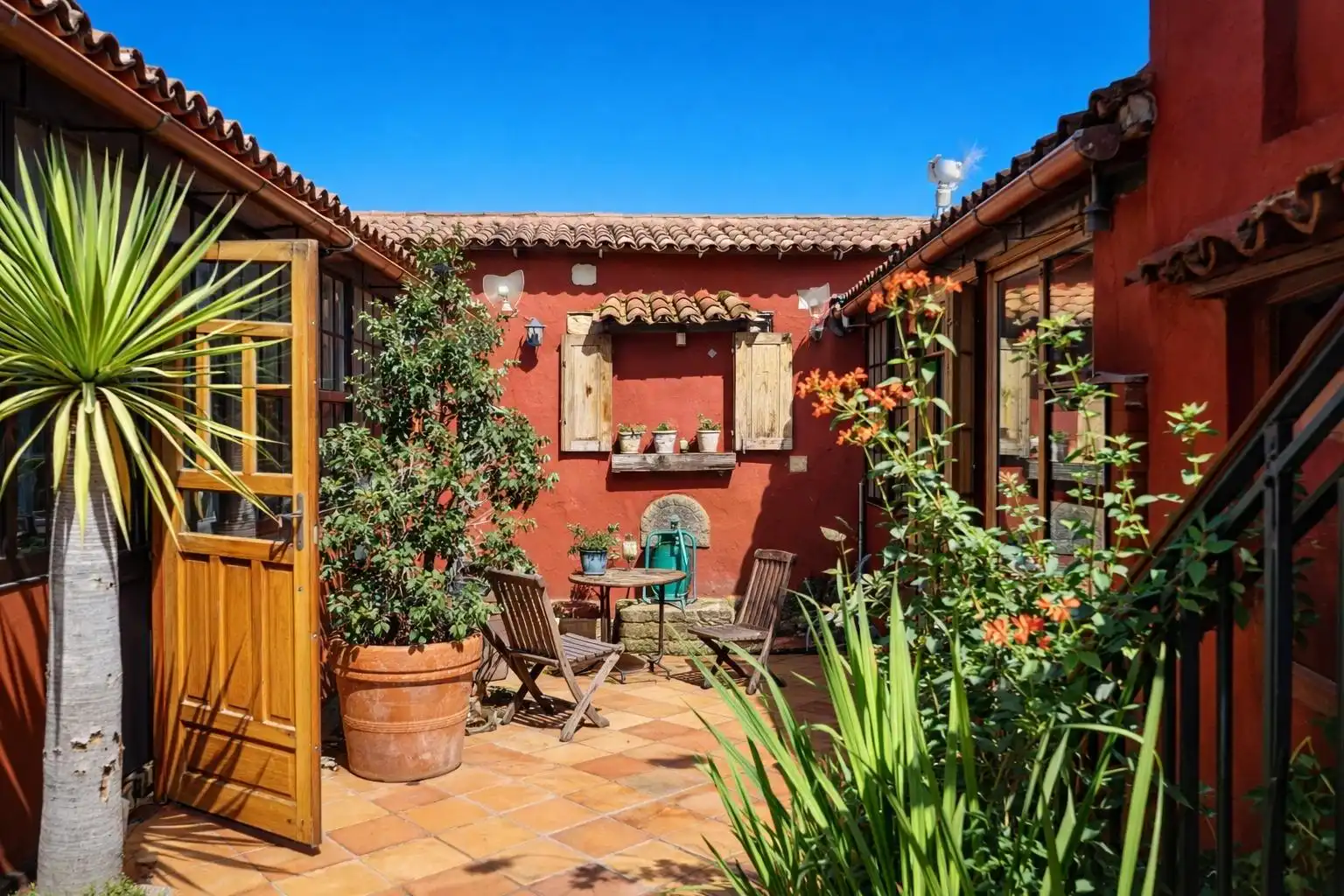 Terraza de Casa o chalet en venta en Los Realejos con Jardín privado, Terraza y Trastero