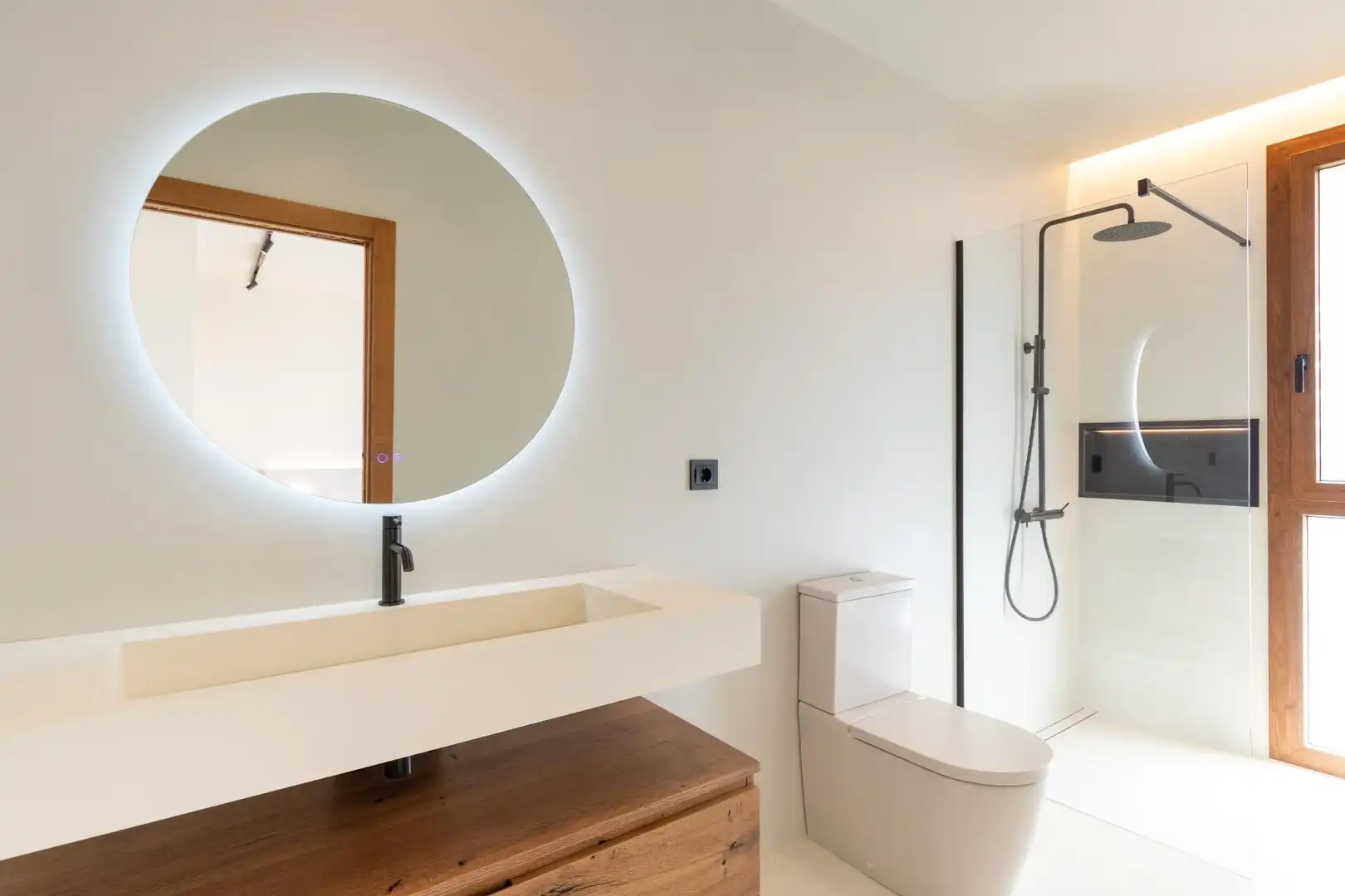 Baño de Casa o chalet en venta en L'Ampolla con Aire acondicionado, Calefacción y Jardín privado