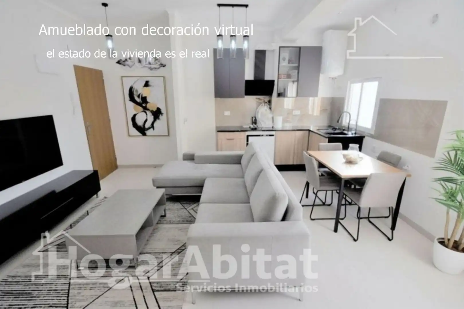 Sala d'estar de Pis en venda en Mislata