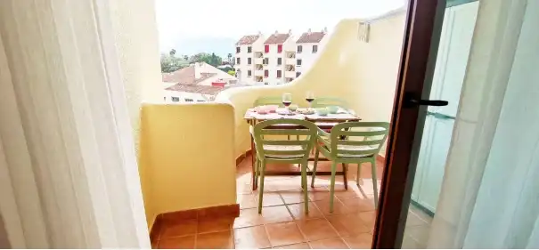 Balcony of Flat for sale in Dénia  with Air Conditioner, Heating and Private garden