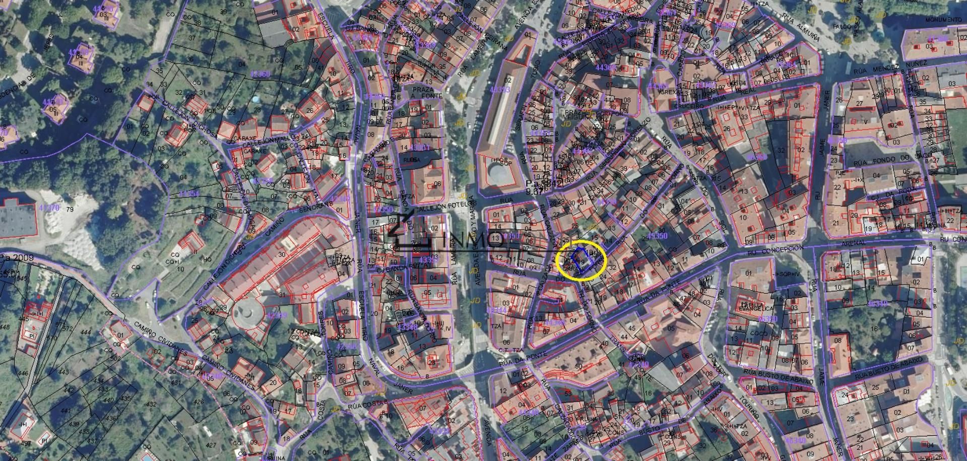 Exterior view of Single-family semi-detached for sale in Marín