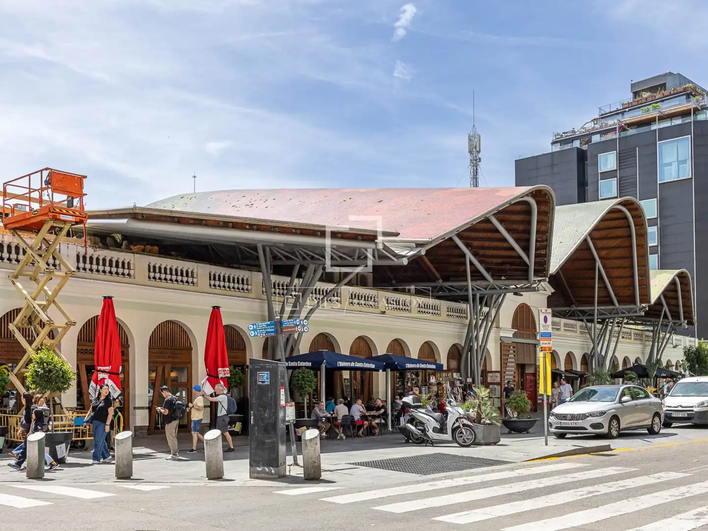 Vista exterior de Piso en venta en Barcelona con Aire acondicionado, Calefacción y Terraza