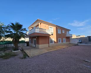 Exterior view of Single-family semi-detached for sale in Sax  with Air Conditioner and Terrace