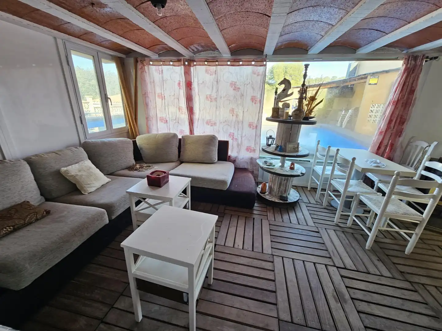 Terraza de Casa o chalet en venta en Rubí con Aire acondicionado, Calefacción y Jardín privado