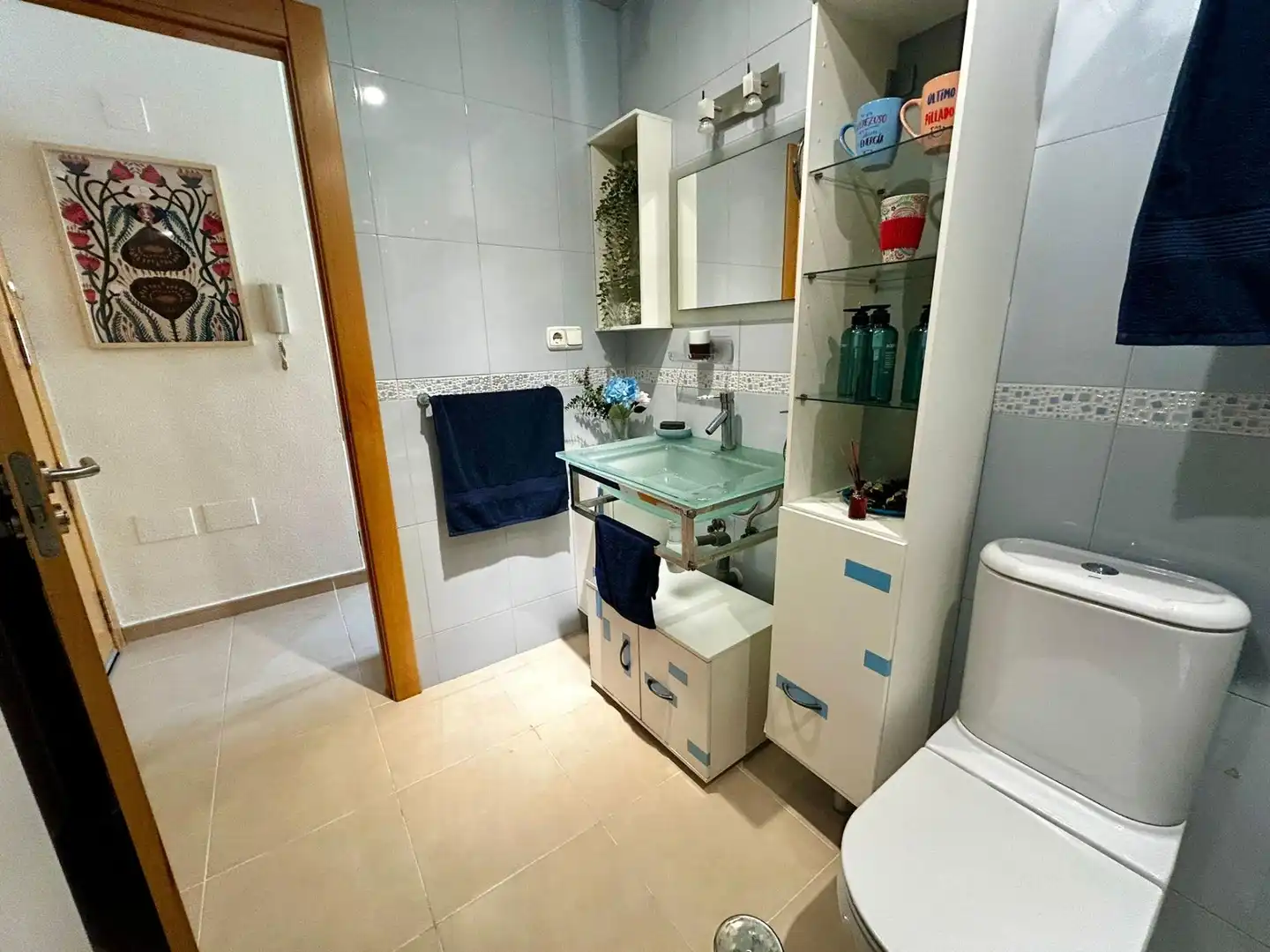 Badezimmer von Loft zum Verkauf in Murcia mit Privatgarten und Möbliert