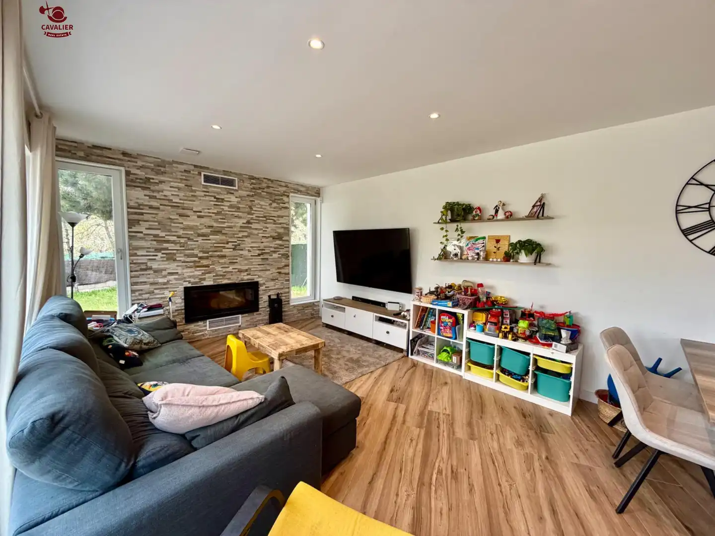 Living room of Houses for sale in Los Molinos  with Heating, Private garden and Terrace