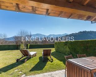 Terrace of Single-family semi-detached for sale in Isòvol  with Heating, Private garden and Parquet flooring