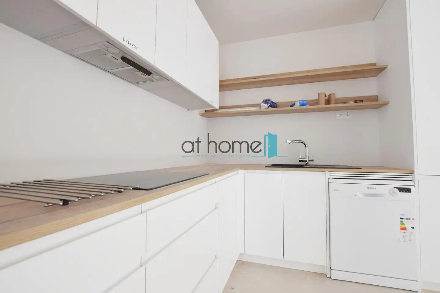 Küche von Wohnung zur Miete in Alboraya mit Klimaanlage, Terrasse und Möbliert