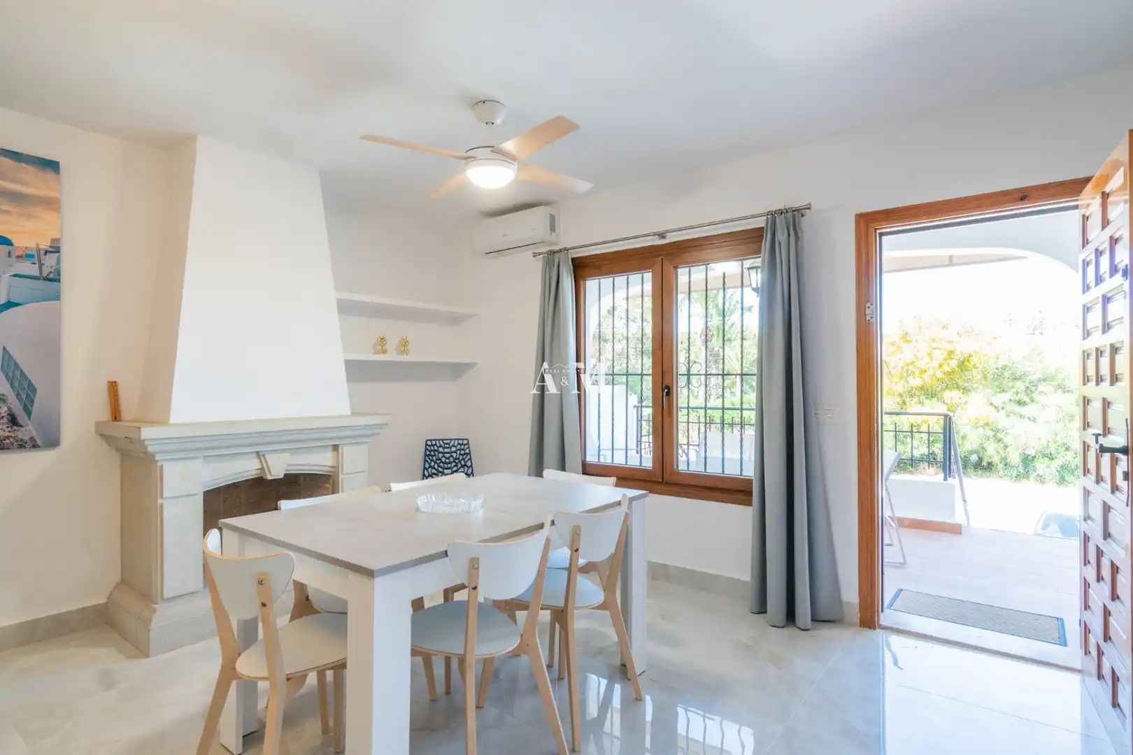 Dining room of Houses for rent in Orihuela  with Air Conditioner, Private garden and Terrace