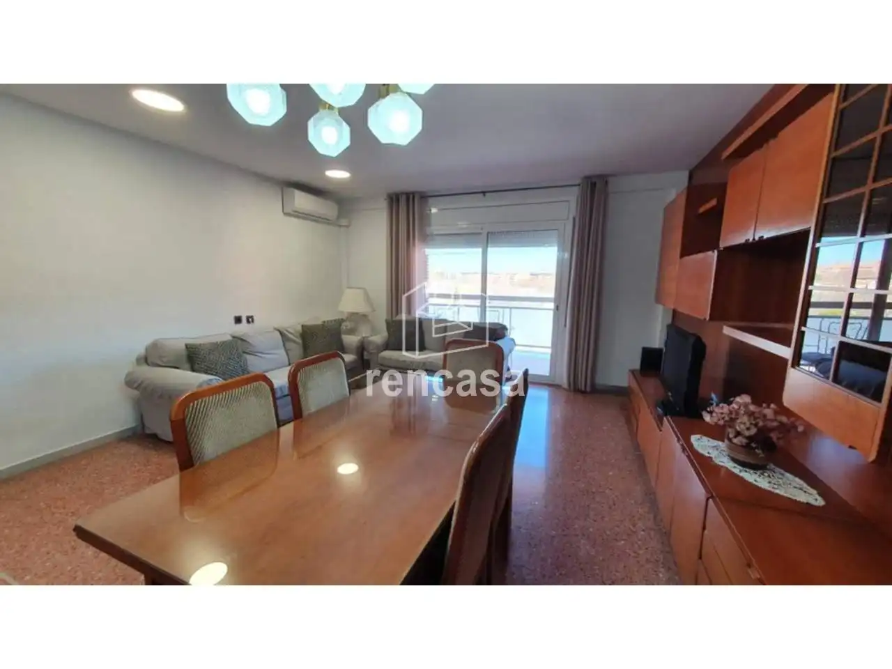 Exterior view of Flat for rent in Lleida  with Heating, Furnished and Balcony