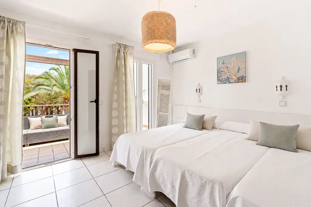 Dormitori de Apartament en venda en Santanyí amb Aire condicionat, Terrassa i Balcó