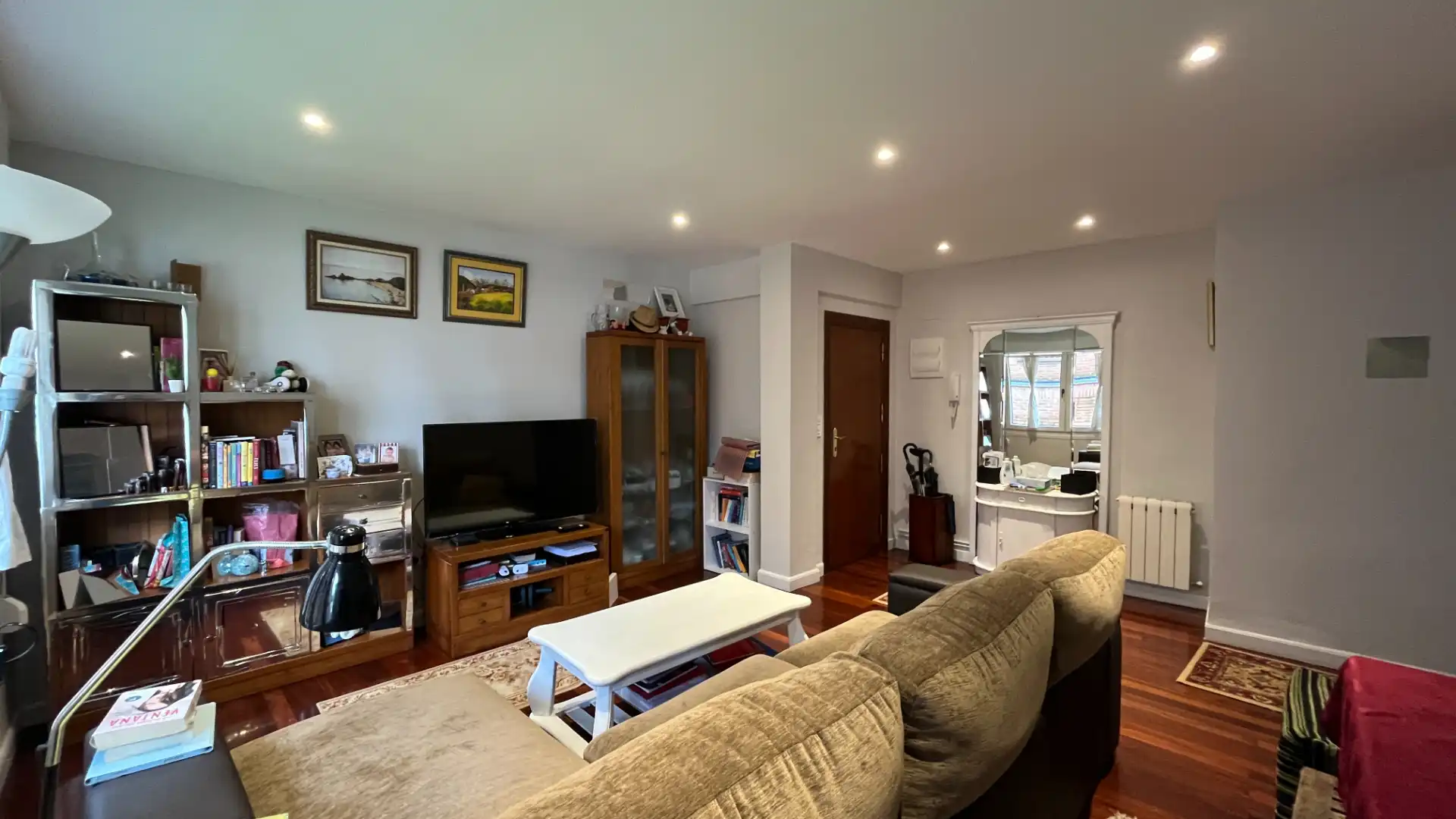 Sala de estar de Piso en venta en Getxo  con Calefacción, Parquet y Trastero