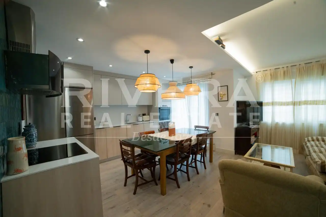 Kitchen of Detached homes for sale in Sanxenxo  with Heating, Private garden and Terrace