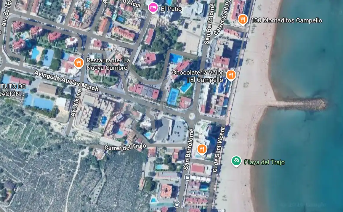 Vista exterior de Piso en venta en El Campello
