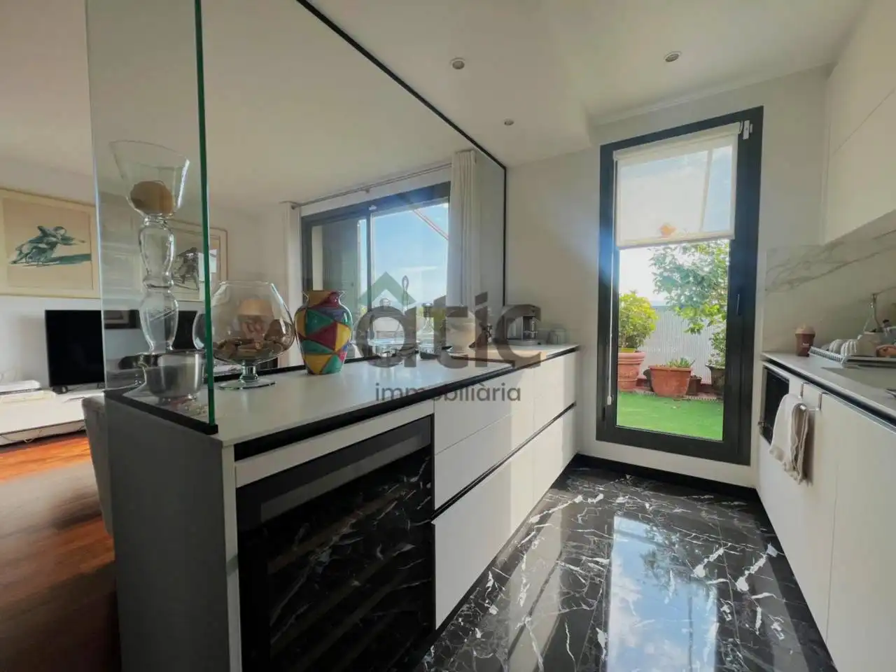 Cocina de Ático en venta en Manresa con Parquet, Terraza y Trastero