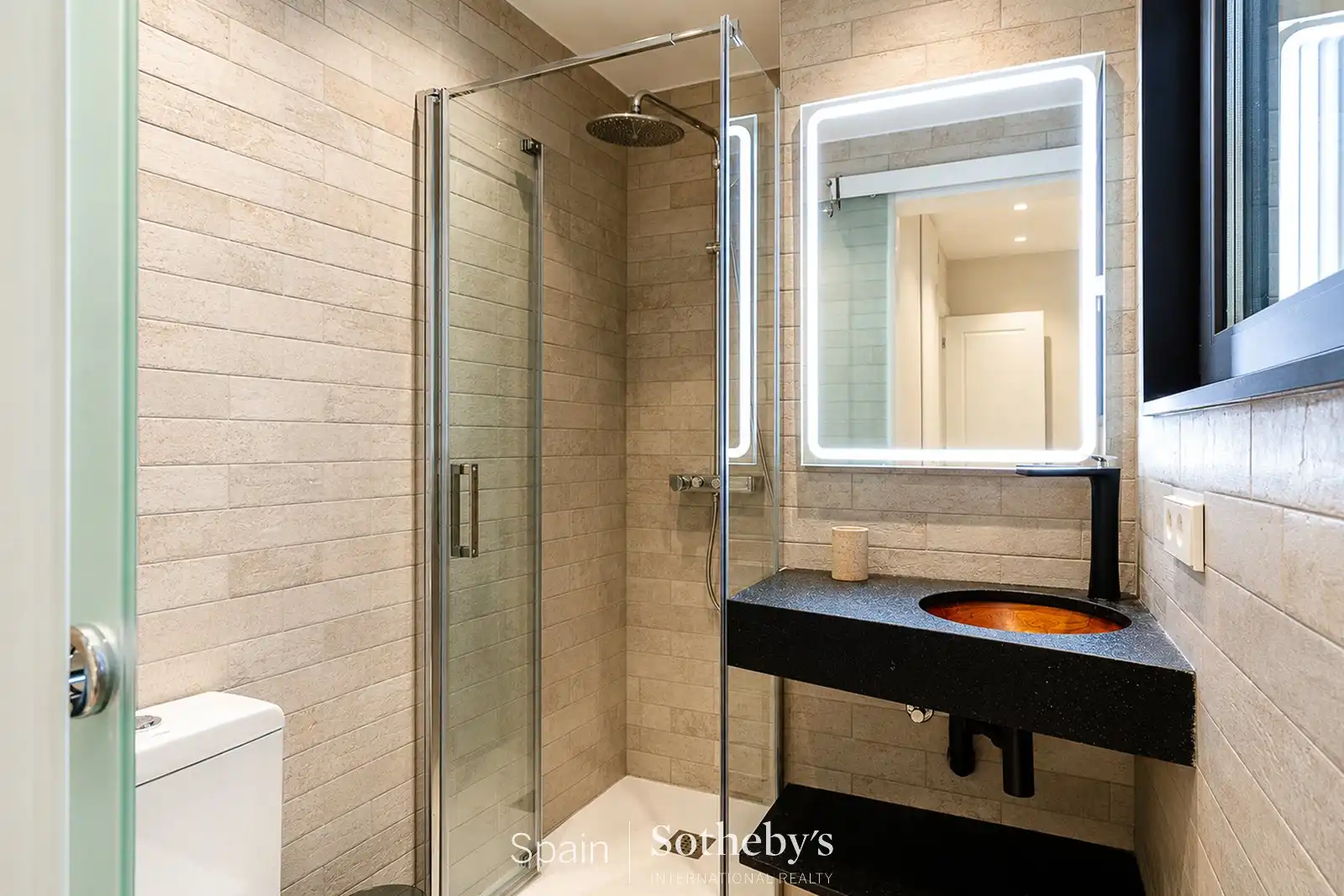 Baño de Apartamento en venta en Sitges con Aire acondicionado y Terraza