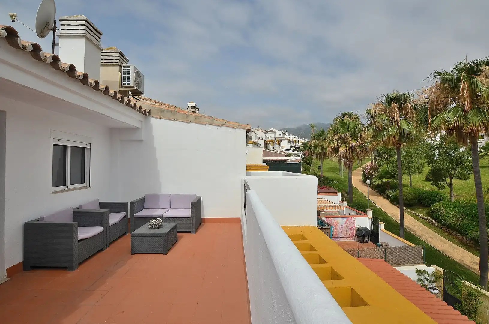 Terrassa de Casa adosada en venda en Benalmádena amb Aire condicionat, Terrassa i Forn