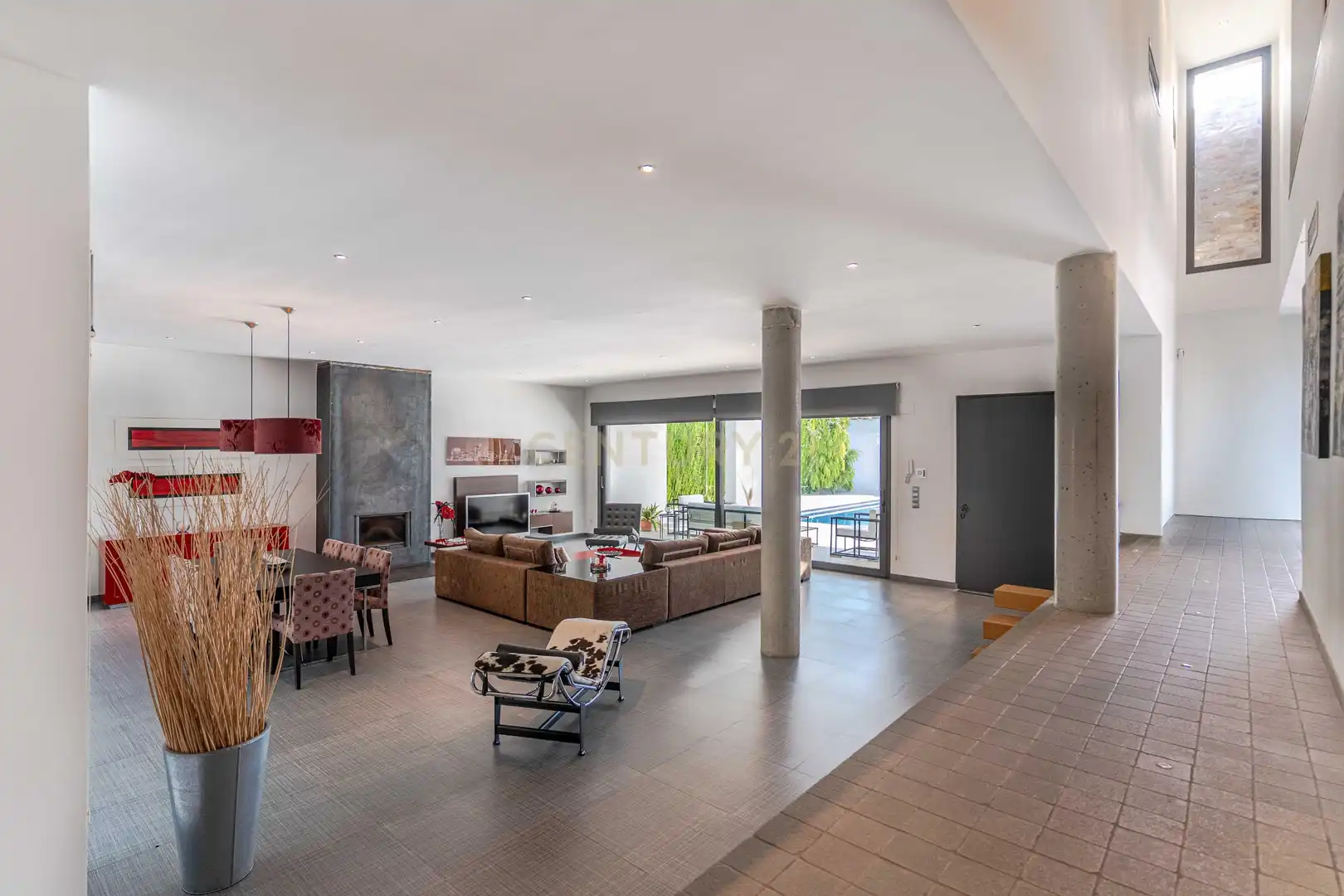 Sala d'estar de Casa o xalet en venda en Gójar amb Aire condicionat, Jardí privat i Traster