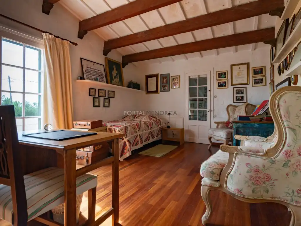 Sala de estar de Finca rústica en venta en Es Castell
