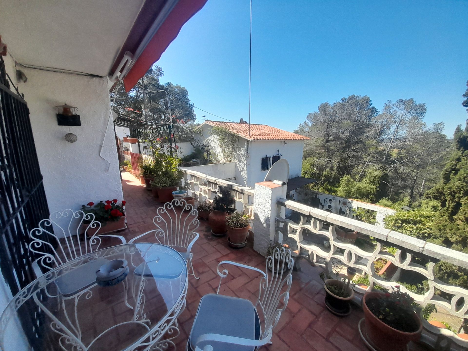 Terrassa de Casa o xalet en venda en Sant Pere de Ribes amb Calefacció, Jardí privat i Terrassa