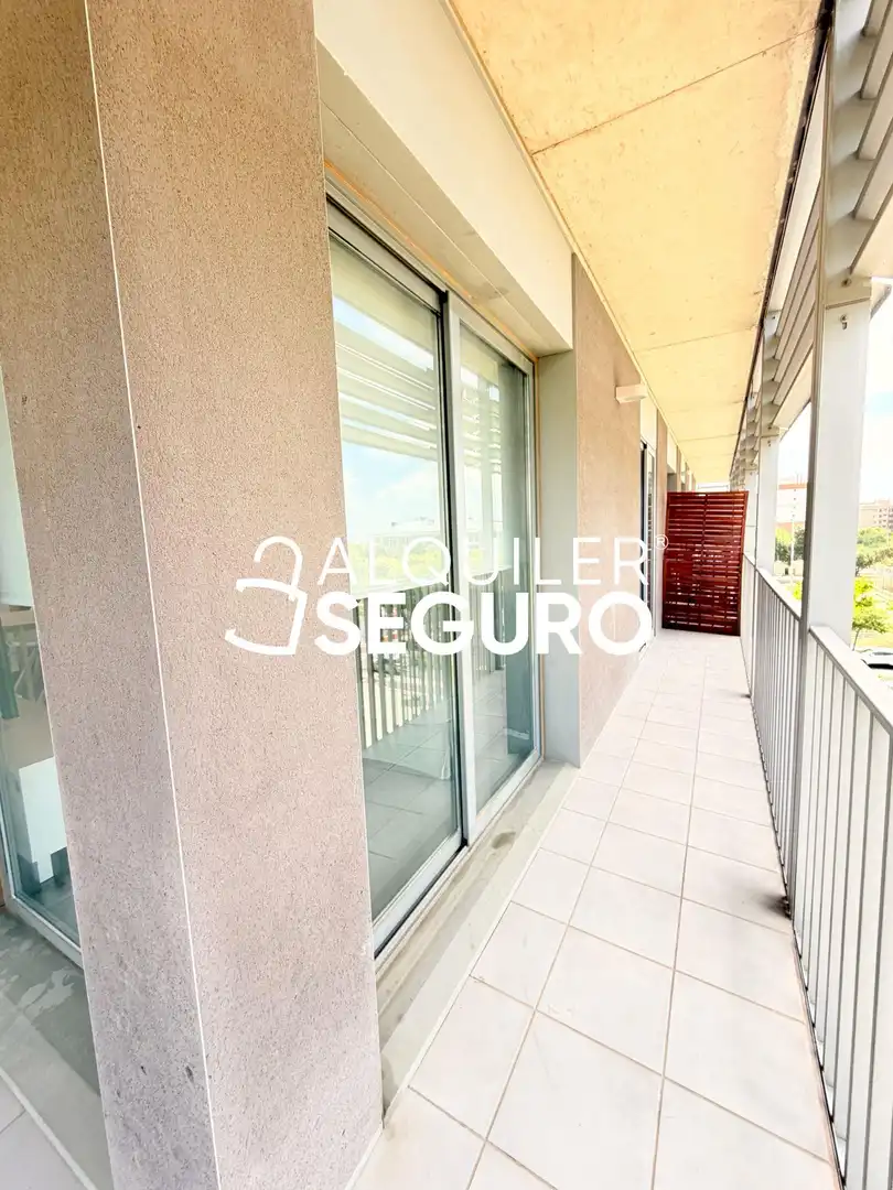 Balcony of Flat for rent in Castellón de la Plana / Castelló de la Plana  with Air Conditioner, Heating and Furnished